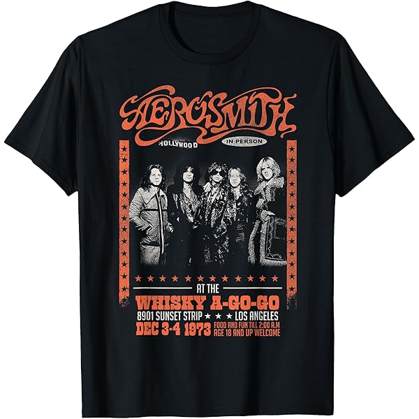 Amazon.com: Aerosmith - Vintage T-Shirt : Clothing, Shoes & Jewelry