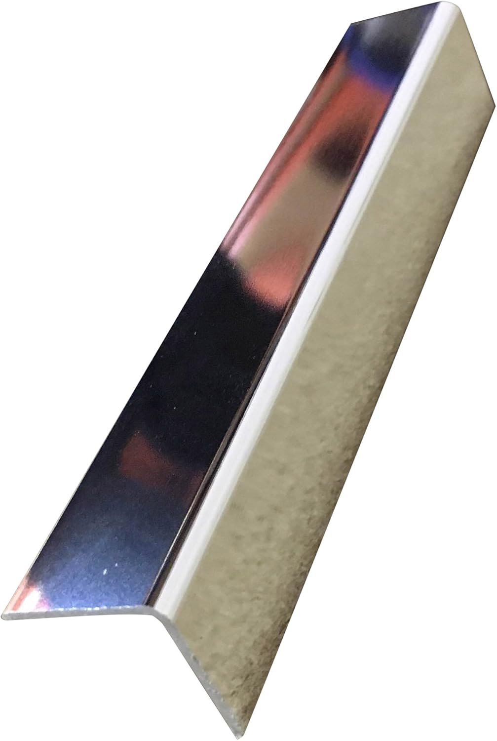Silver Angle Trim PVC 90 Degree Angle Trim Chrome Bathroom Wall Panels 20mm 2.5m By DBS, 0.8 x 94.5 cm