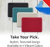 Toshiba Canvio Advance 4TB Portable External Hard Drive USB 3.0 Black view 2