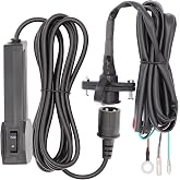 TuoLauthon 12V Winch Corded Manual Hand Remote Control Kits for ATV UTV Winch