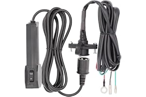 TuoLauthon 12V Winch Corded Manual Hand Remote Control Kits for ATV UTV Winch