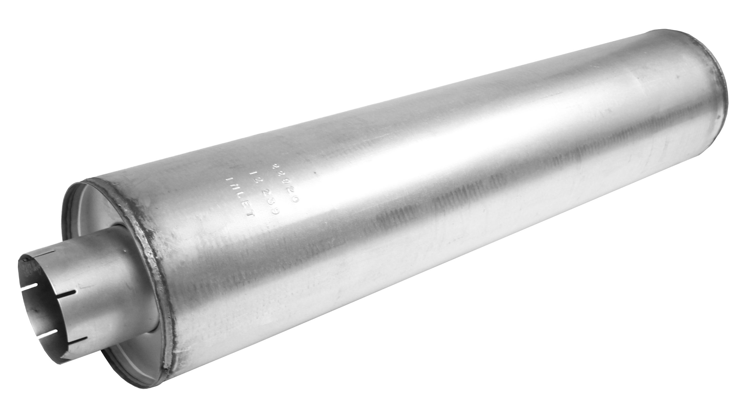 Walker Heavy Duty 22920 Direct Fit Exhaust Muffler 5″ Inlet (ID) 5″ Outlet (ID)