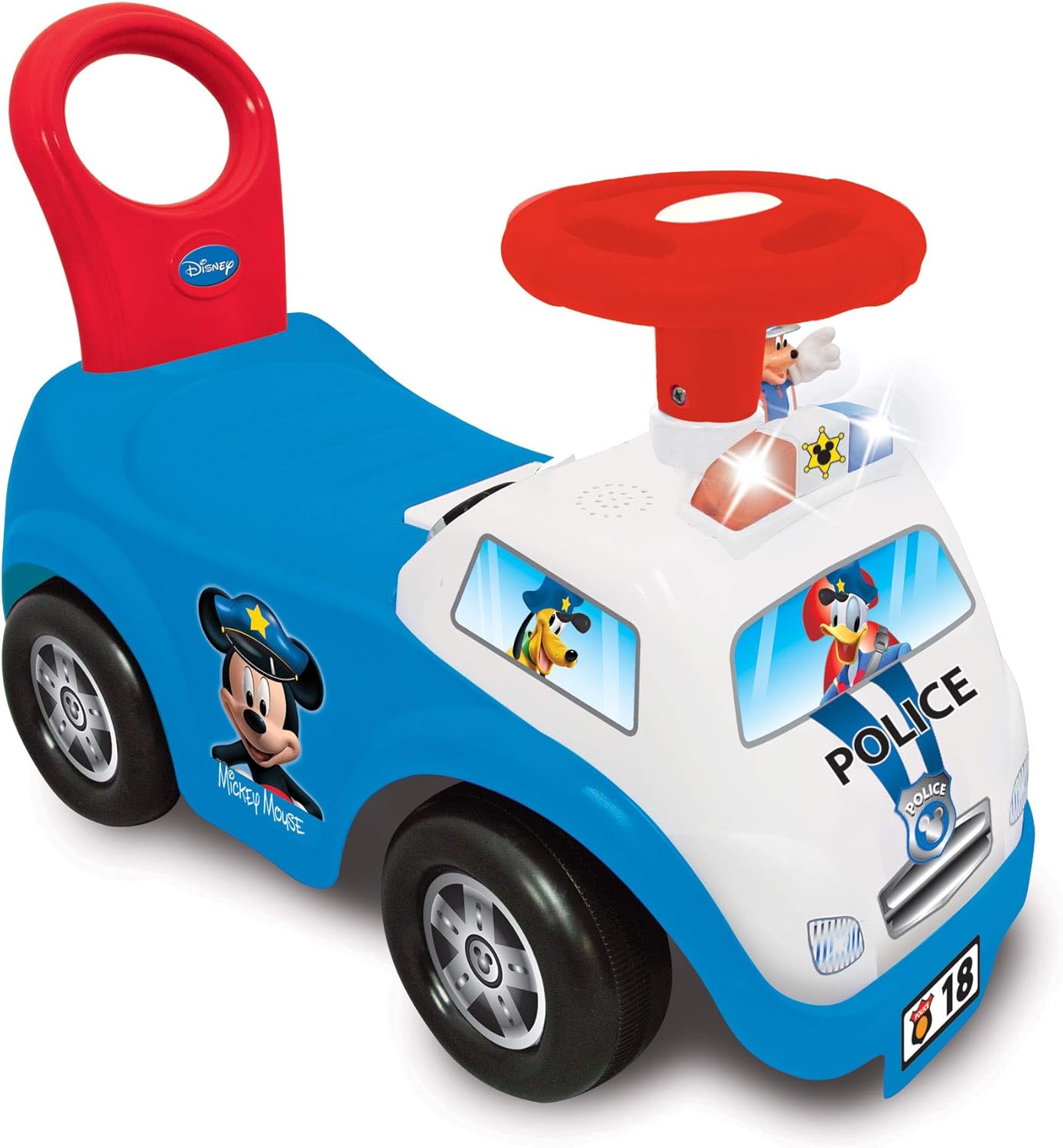 mickey mouse police car