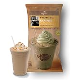 MOCAFE Frappe Caramel Ice Blended Coffee, 3-Pound Bag Instant Frappe Mix, Coffee House Style Blended Drink Used in Coffee Shops