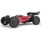 ARRMA RC Car 1/8 Typhon 4X4 223S BLX BRUSHLESS Buggy RTR (Battery and Charger Not Included) with DSC RED/Blue, ARA4306V4T3