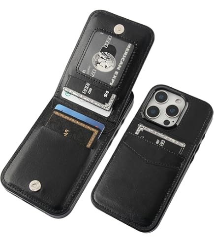 Amazon.com: KIHUWEY Compatible with iPhone 16 Pro Max Case Wallet