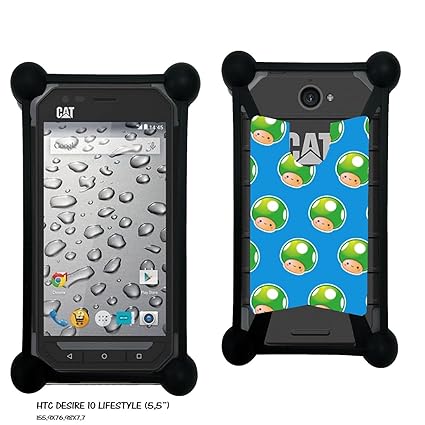 Case Industry Caterpillar CAT S30 - Life Up ! Collection Pattern Skin- Kunstleder Case Lederoptik Case Hülle Schutzhülle Hand