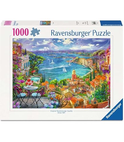 Ravensburger Cena a Positano - Puzzle da 1000 pezzi per adulti e