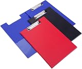 Rapesco VFDCB0L3 Foldover Clipboard with Pocket A4+ Blue view 8