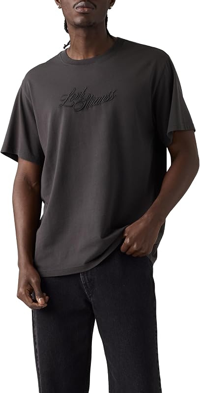 Maglietta da Uomo SS Relaxed Fit Tee (Confezione da 1), Levi Strauss 2 Phantom, L