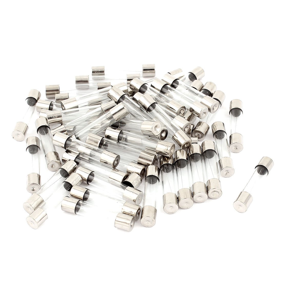 sourcing map 250V 13Amp Fast Quick Blow Glass Tube Fuses 6mm x 30mm 50 Pieces