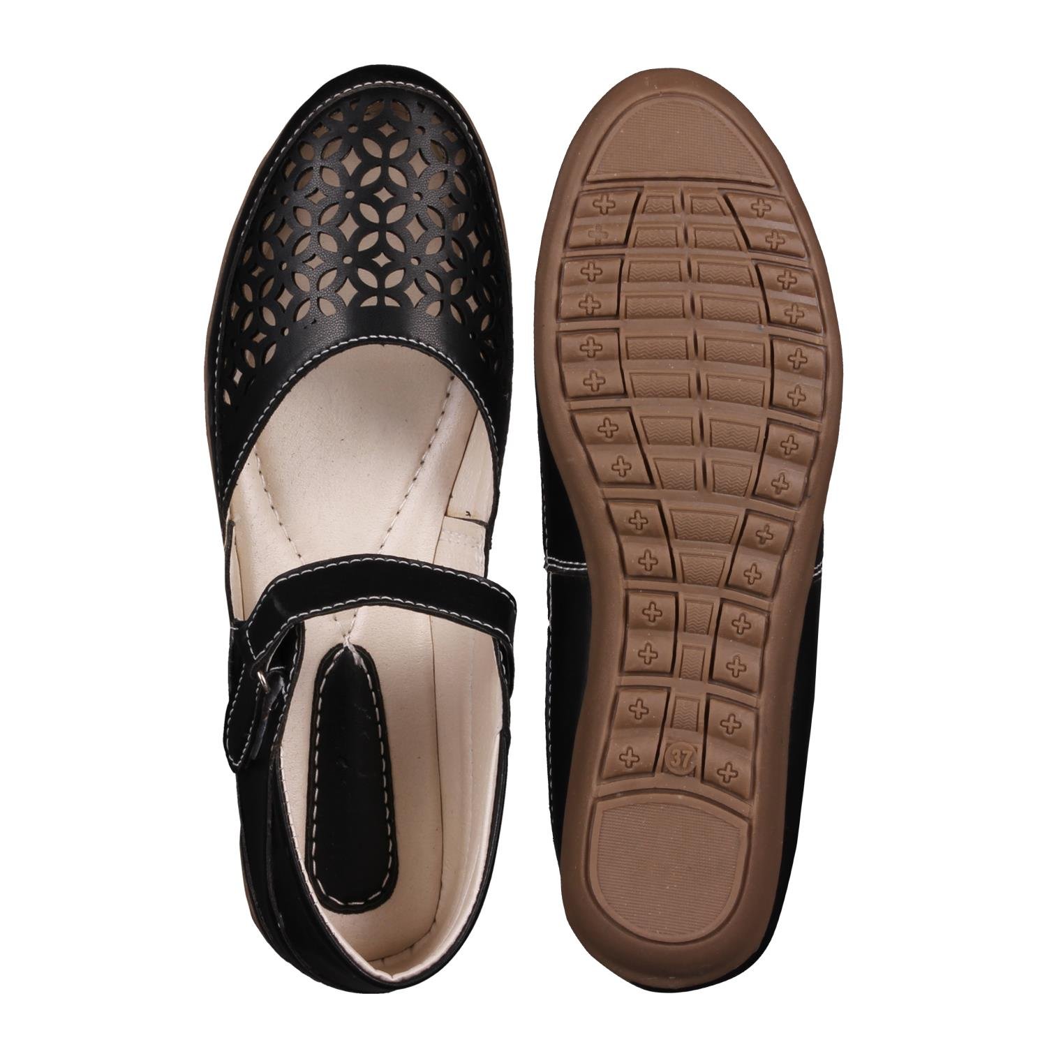 footshez laser cut flat bellie shoe sandals for women and girls