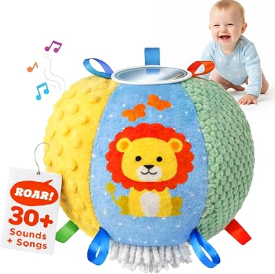 Move2Play Hilariously Interactive Toy with Music & Sensors - Baby Ball