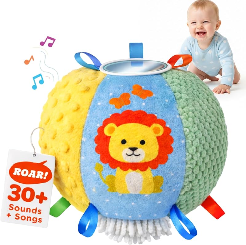 Move2Play Hilariously Interactive Toy with Music & Sensors - Baby Ball