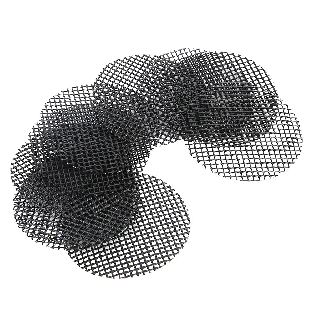 Mumusuki 10PCS Gardening Flower Pot Hole Mesh Mat Pad Plant Potting Bonsai Bottom Grid Mat Flower Pot Mesh(10 cm / 3.9in)
