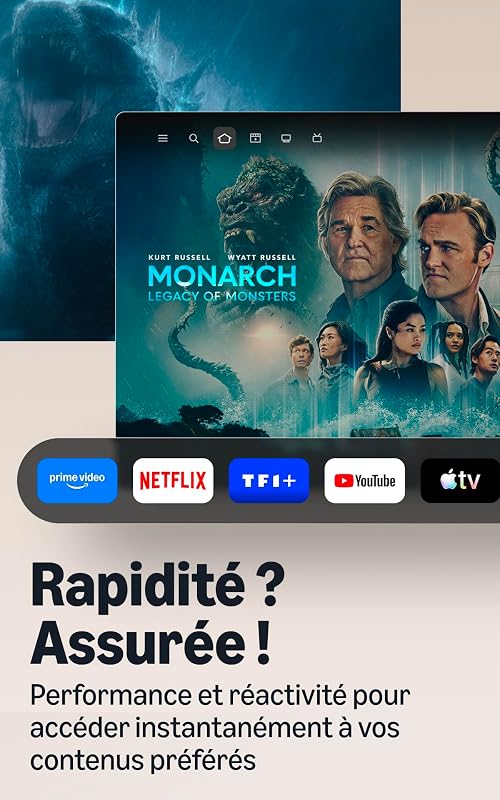 Fire TV Stick 4K (nouvelle génération), streaming 4K simple, nouvelle télécommande Fire TV, toutes vos applications au même endroit, TV en direct et gratuite, recherche plus rapide avec Alexa+