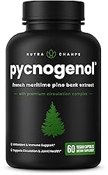 NutraChamps Pycnogenol French Maritime Pine Bark