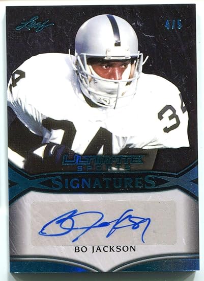 bo jackson autographed football