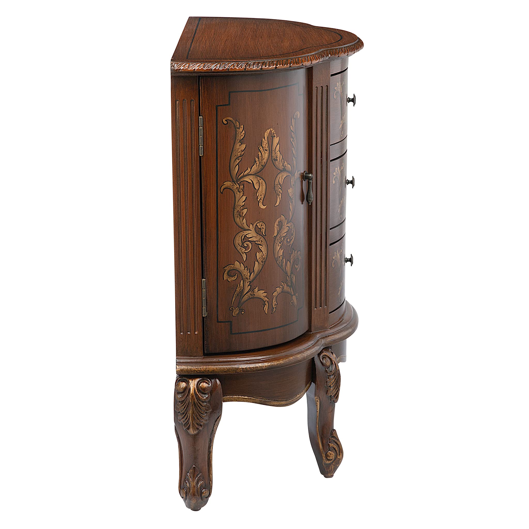 Mua Design Toscano Villa Lucchesi Serpentine Console Table with Drawers ...