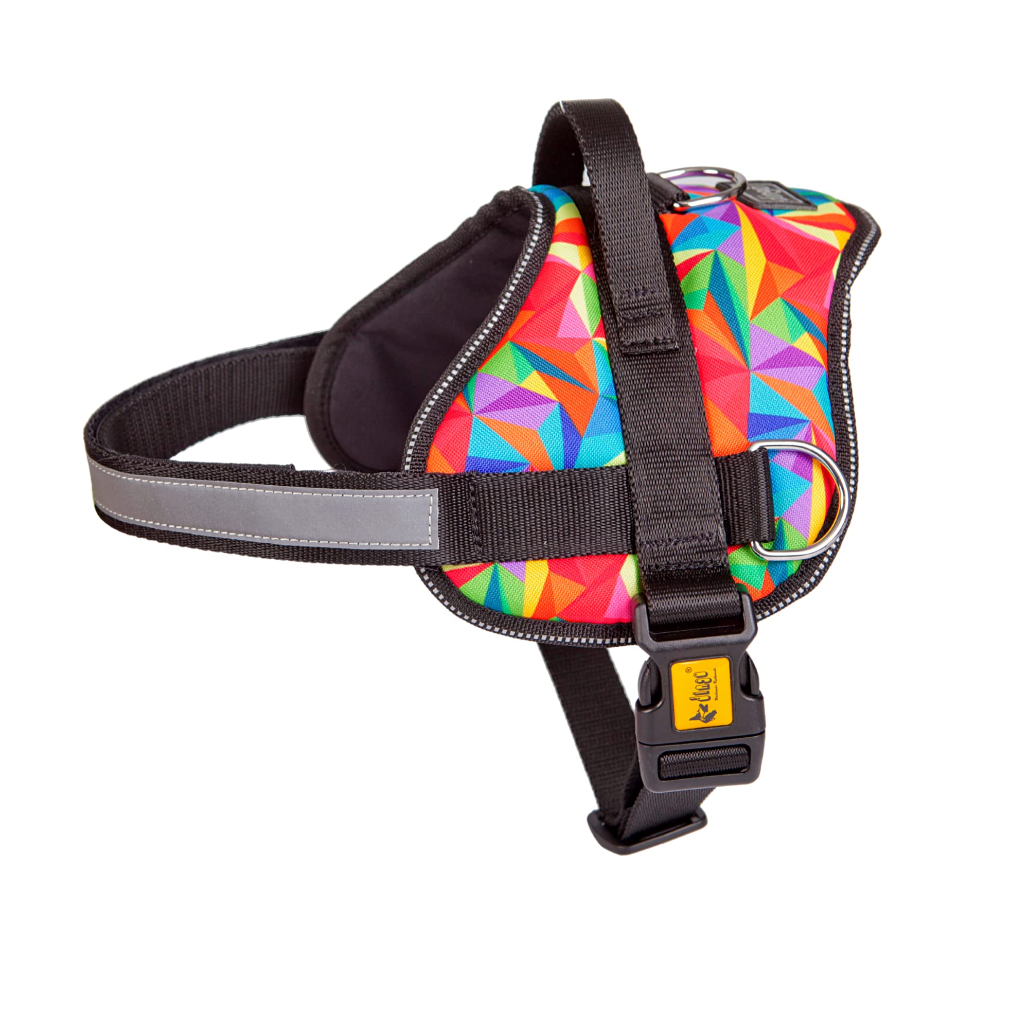 Dingo Patterned Harness for Dog Handmade in America Colorado Style 15810