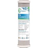 Matrikx 10 inch CTO Carbon Block Filter now with Chloramine Reduction, 2.5 inch x 10 inch, 32-250-10-MATRIKX, Gray