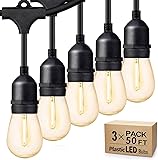 Svater Outdoor String Lights 150FT, E26