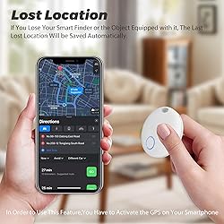 Tacker Tags-2 Pack, Bluetooth Tracker, Keys Finder