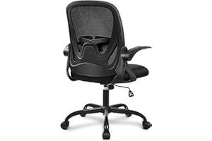 Office Chair Primy Ergonomic Desk Chair with Adjustable Lumbar Support and Height, Swivel Breathable Desk Mesh Computer Chair
