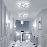 Comely 30W Flower Shaped LED Ceiling Light 6500K 3500LM Modern Living Dining view 7
