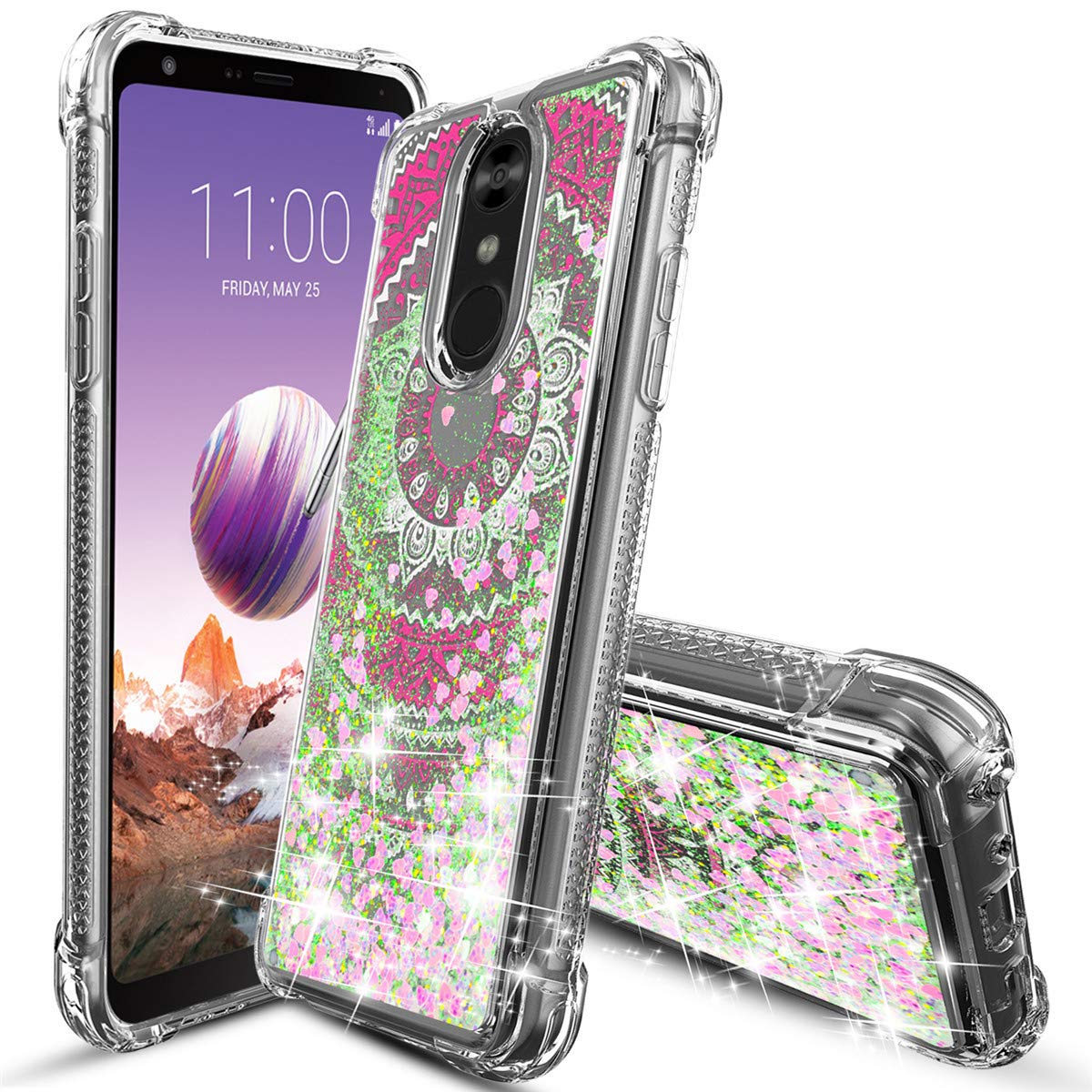 Best lg stylo 4 plus unicorn glitter case