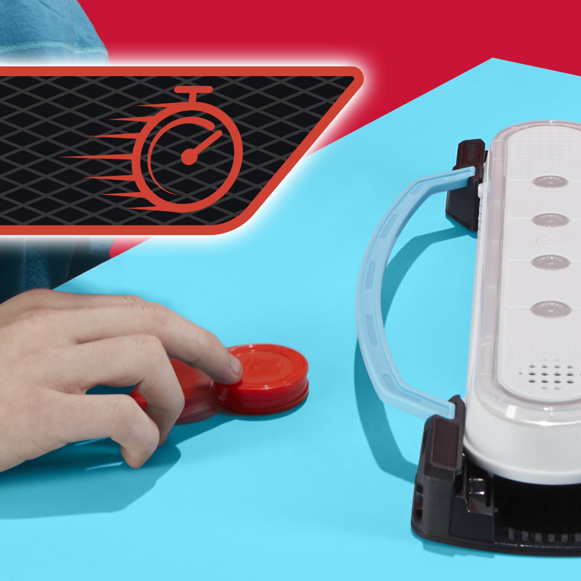 Hasbro Gaming Hypershot Electronic Tabletop Hockey Game | 5 Games in 1 | Music, Lights, and Sounds | Ages 8 and Up | for 1 to 2 Players | Kids Board Games