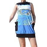 RaanPahMuang Utagawa Hiroshige Naruto Whirlpools Collar Fold Dress