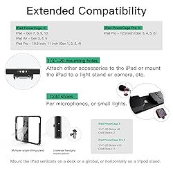 Accsoon Power Cage Pro II for iPad Pro
