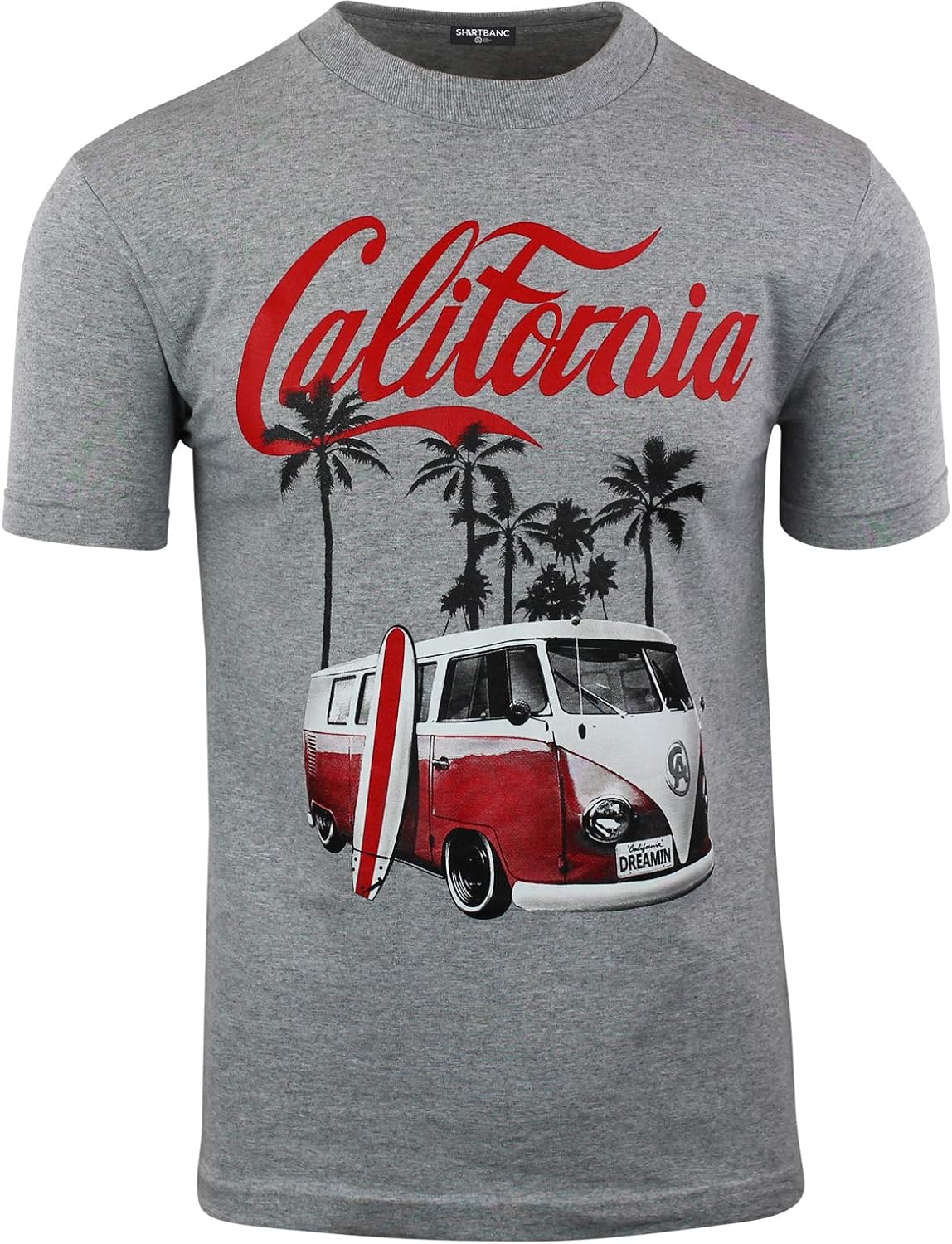 ShirtBANC California Dreaming Beach Van and Surfboard Shirt