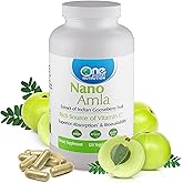 One Planet Nutrition Nano Amla 500 mg Veggie Capsules (120 Servings), Amla Fruit Extract, High in Vitamin C for Collagen Production & Immune Support, Non-GMO, Vegan, Gluten-Free