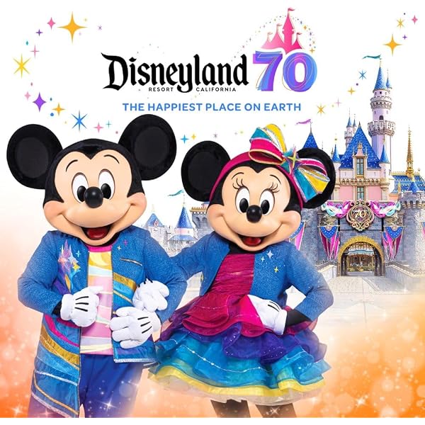 カリフォルニアディズニー　アルバム Amazon.com: California Disneyland Resort 70th Anniversary
