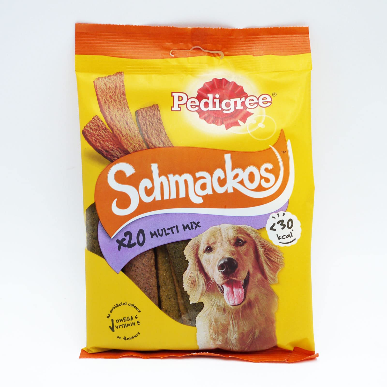 Pedigree Schmackos Dog Treats Meat Variety, 20 Sticks, 172 g (Pack of 6)