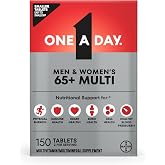 One A Day Proactive 65+, Mens &amp; Womens Multivitamin, Supplement with Vitamin A, C, D, and Zinc to Support Bone Health &amp; Cell Health, Calcium, Folic Acid, Tablet 150 Count