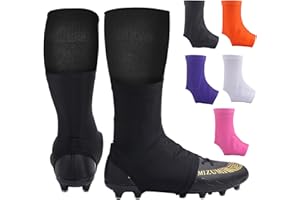 TUYUU Spats Football Cleat Covers,Youth Cleat Covers Football Keeps Dirt/Turf Debri Out,Bike Cleat Covers,Cleat Sleeves for Football Soccer Lacrosse Kids Teenagers Youths Adults.Cleat Cover