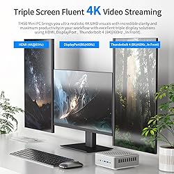 DeskMini TH50 Mini PC Windows 11 Pro with Intel
