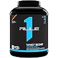 Rule One Proteins, R1 Whey Blend- Chocolate Peanut Butter, 24g Fast-Acting Whey Protein Concentrates, Isolates, and Hydrolysates Per Serving, with Naturally Occurring EAAs and BCAAs, 5lbs