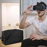 Rianpesn VR Case Carrying Bag Storage Organizer - Scratch Resistant Nylon view 3