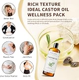 MAYJAM Organic Castor Oil 473ML Pure Natural Cold Pressed view 4