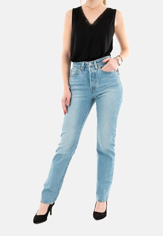 Femme 501 Jeans For Women Straight Fit, Hollow Days, 26W / 32L — photo 2 sur 5