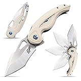 Eafengrow EF936 Pocket Knife,G10 Handle D2 Steel