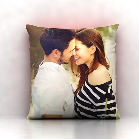 Buy Giftsonn Red Satin Cushion Pillow Gifts For All 12x12 Inch