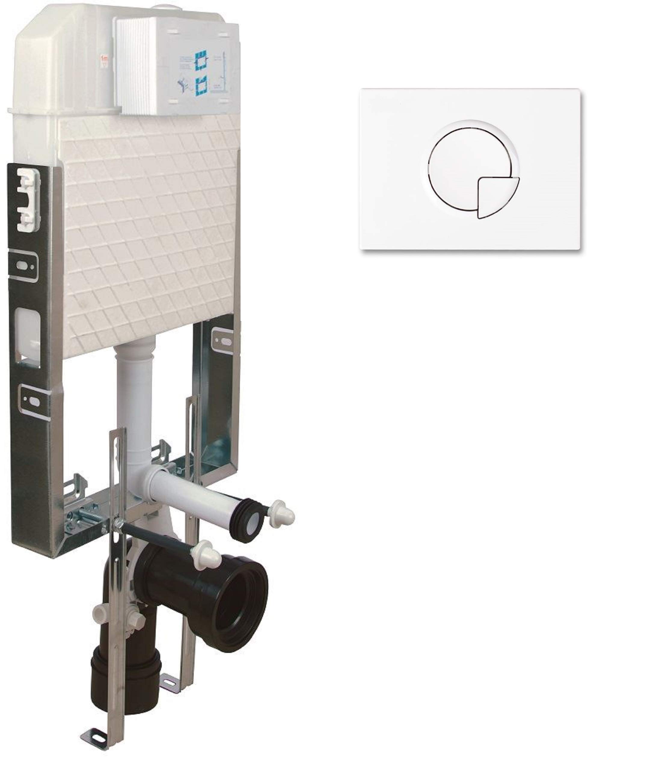 Frame element flush-mounted WC cistern ECO mounting element flush-mounted cistern hanging wall wall plasterbox dry wall cistern