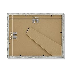 Vittanly 8.5x11 Picture Frame, Display Pictures 6x8