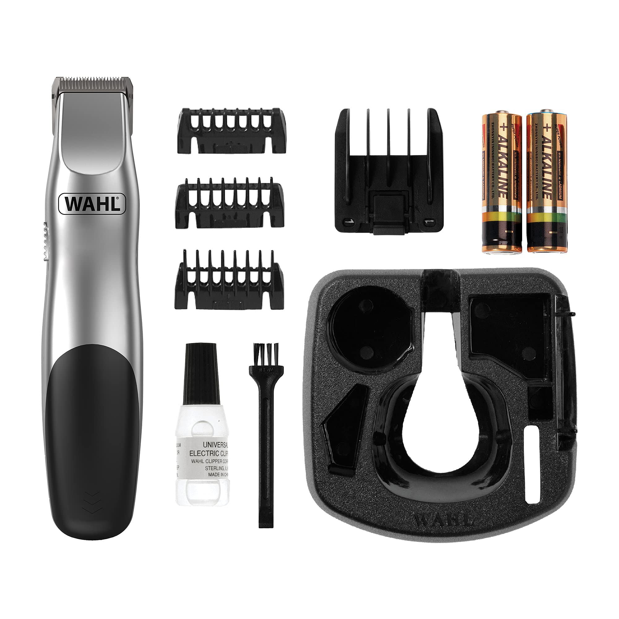 Wahl Battery Operated Pet Trimmer, Trimmer for Pets, Dog Grooming Kit, Trim and Tidy Small Areas, Small Pet Trimmers, Animal Grooming Tools, Grooming Pets at Home, Dog Hair Trimmers