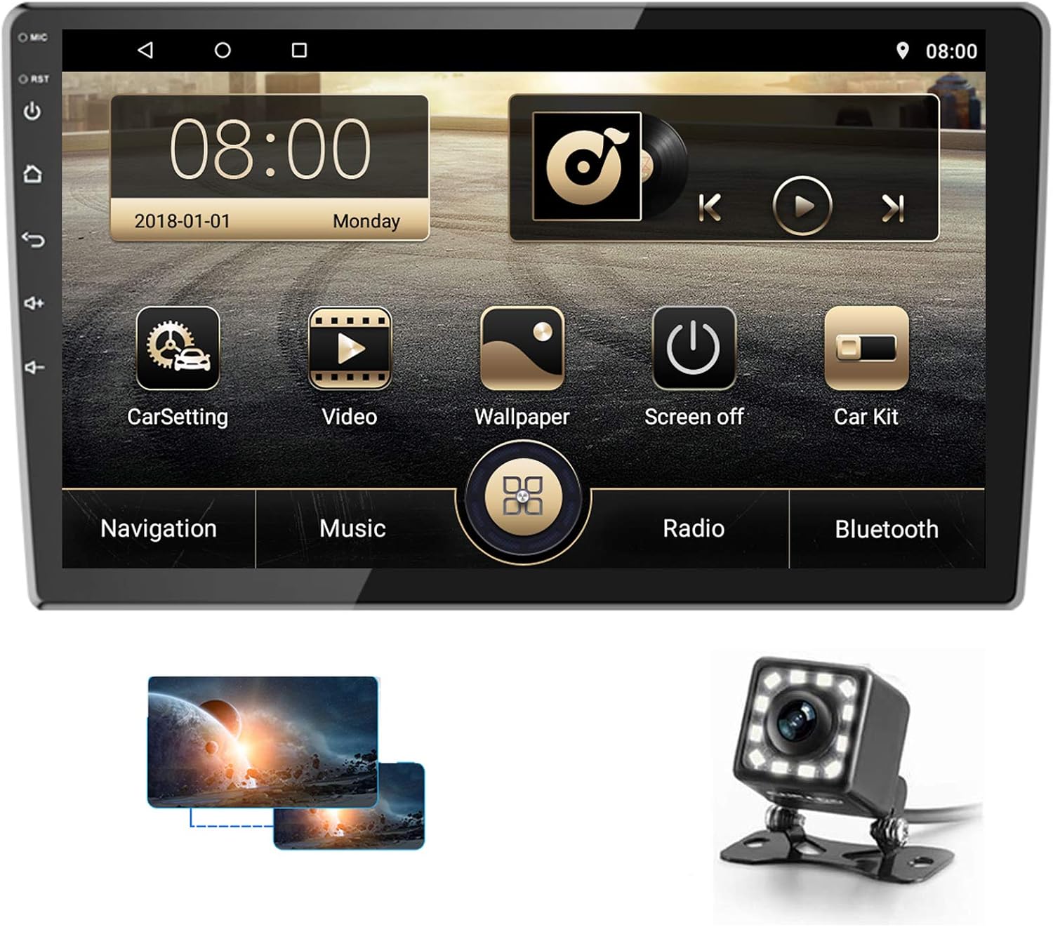 android car stereo 12 inch